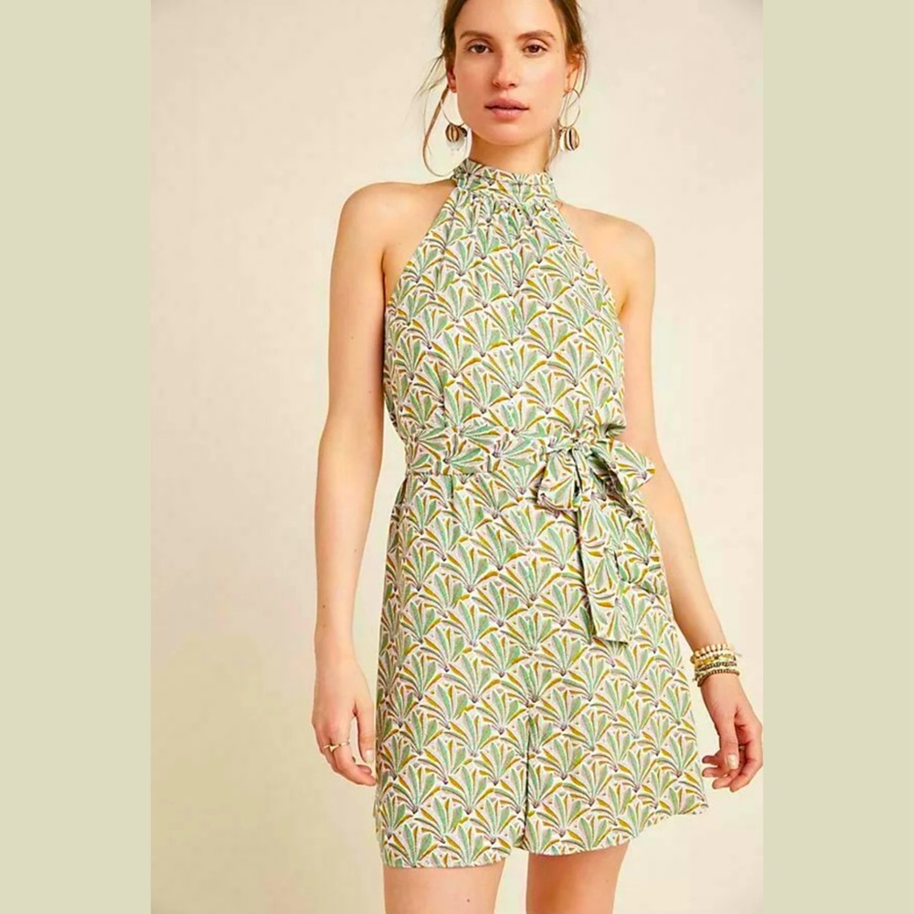Anthropologie Maddie Minnie Romper Dress